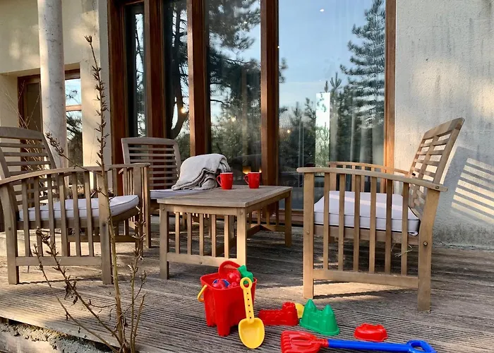 La villa dans les pins